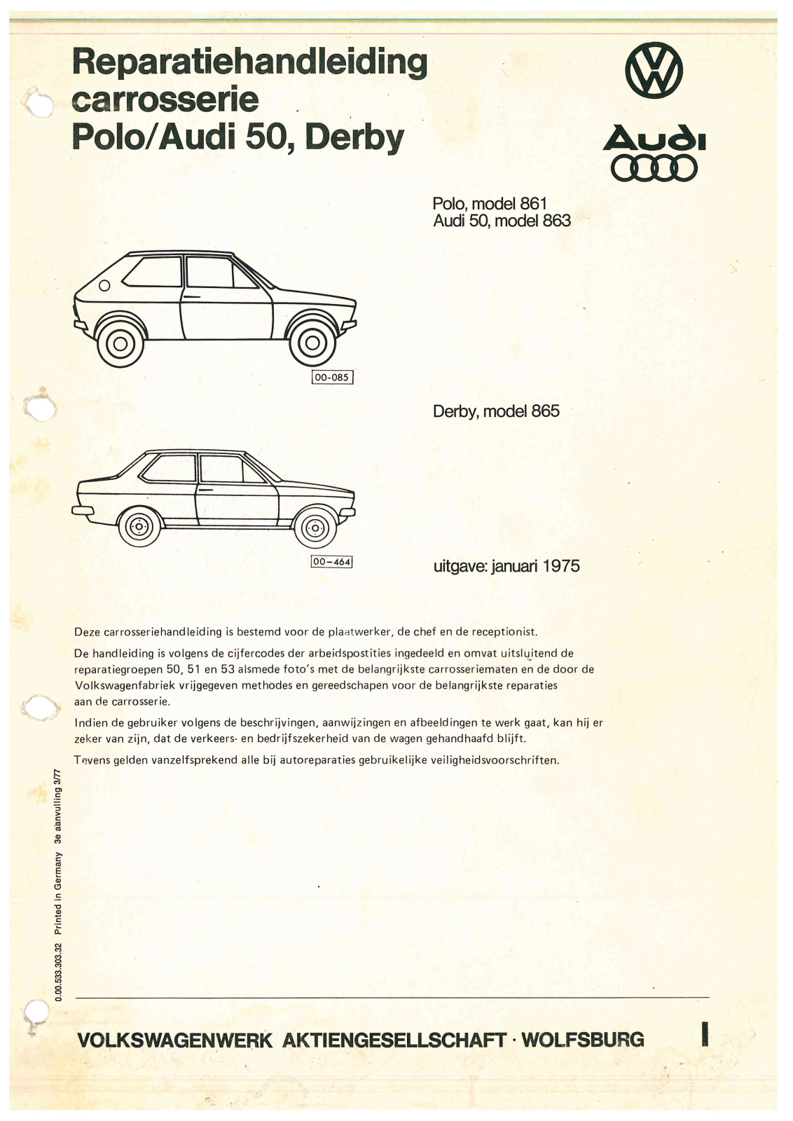 Audi 50 User Manual