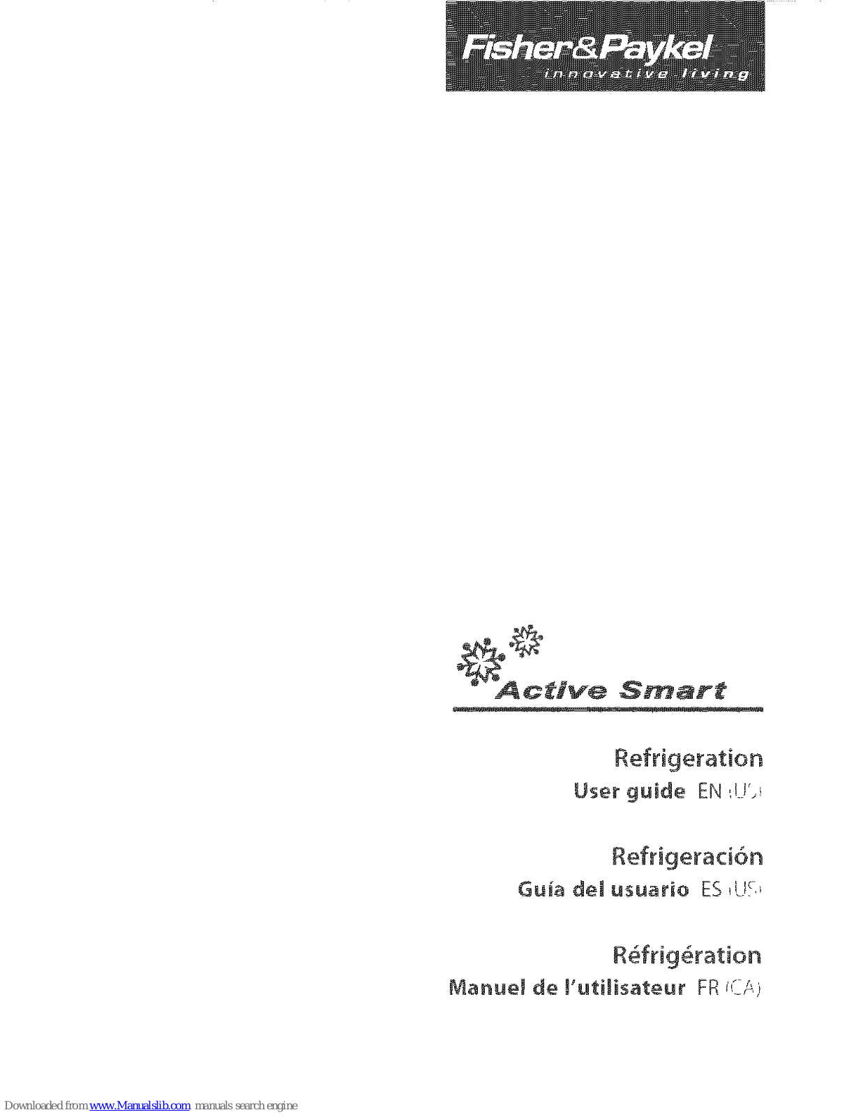 Fisher & Paykel E522BLM-21638C, E522BRM-21637B, E522BLT-21926C, E522BRT-21925C, E522BLM-20550 User Manual - ManualMachine.com