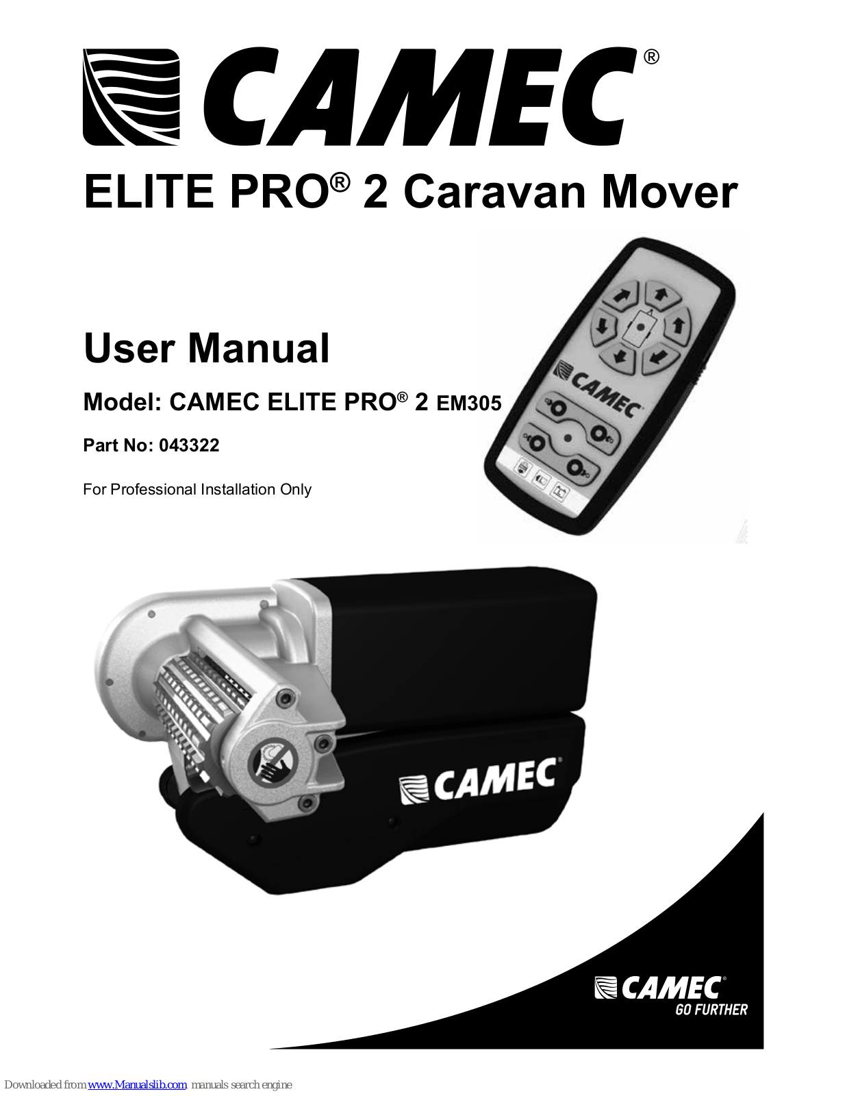 Camec Elite Pro2 EM305 User Manual