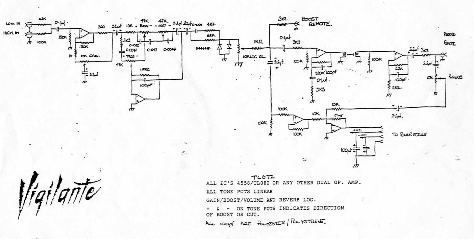 Vox vigilpre schematic