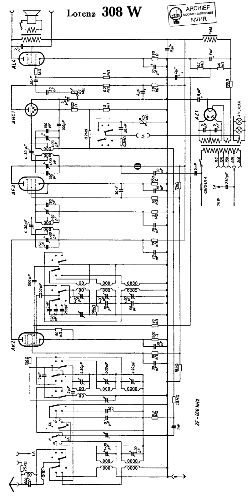 ITT 308W Schematic - ManualMachine.com