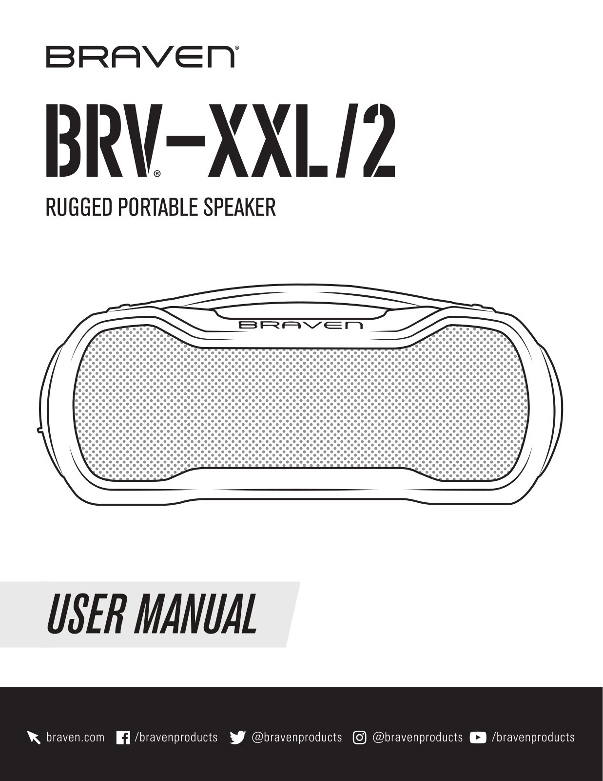 Braven BRV-XXL-2 User Manual