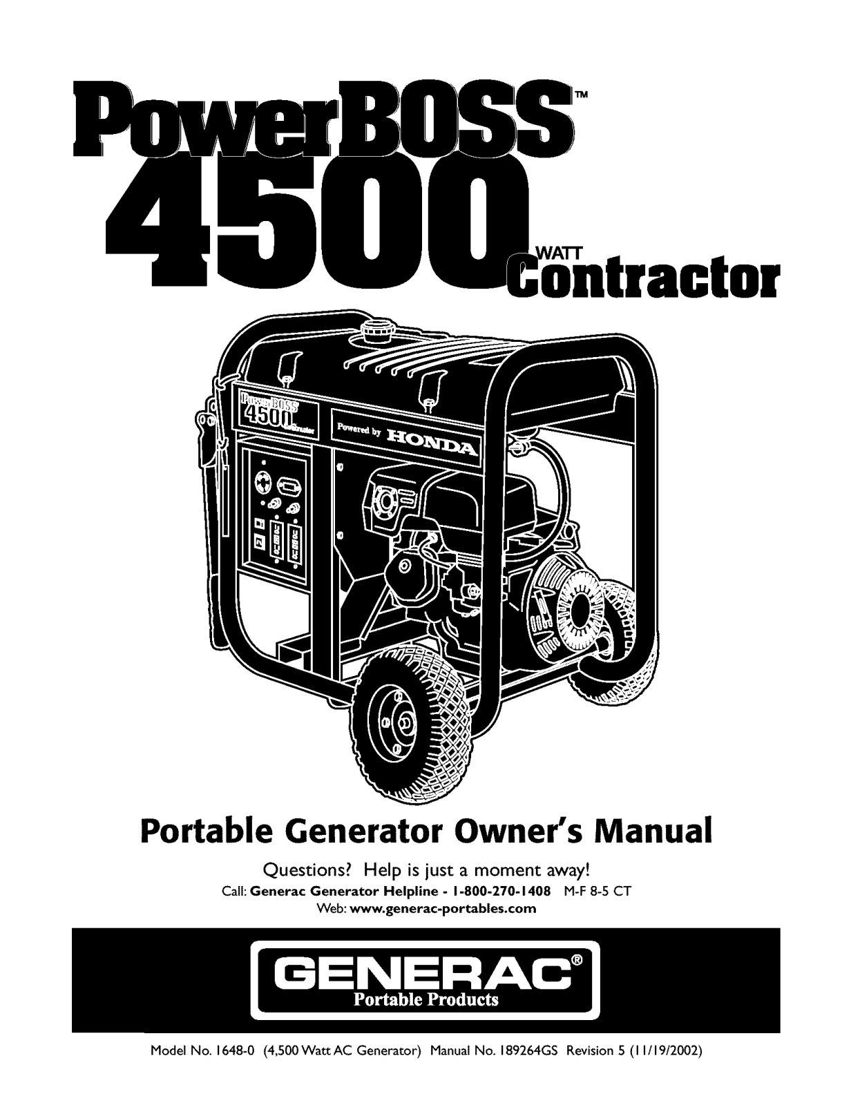 Generac 1648-0 Owner’s Manual - ManualMachine.com