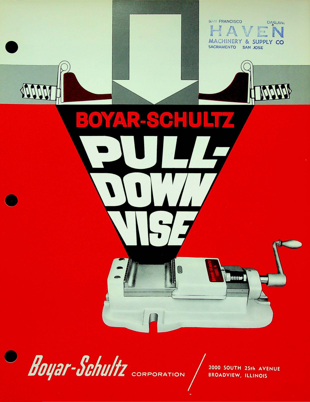 Boyar Schultz Pull-Down Vise Vise - ManualMachine.com