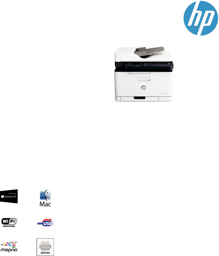 HP Color LaserJet MFP 179fnw User manual