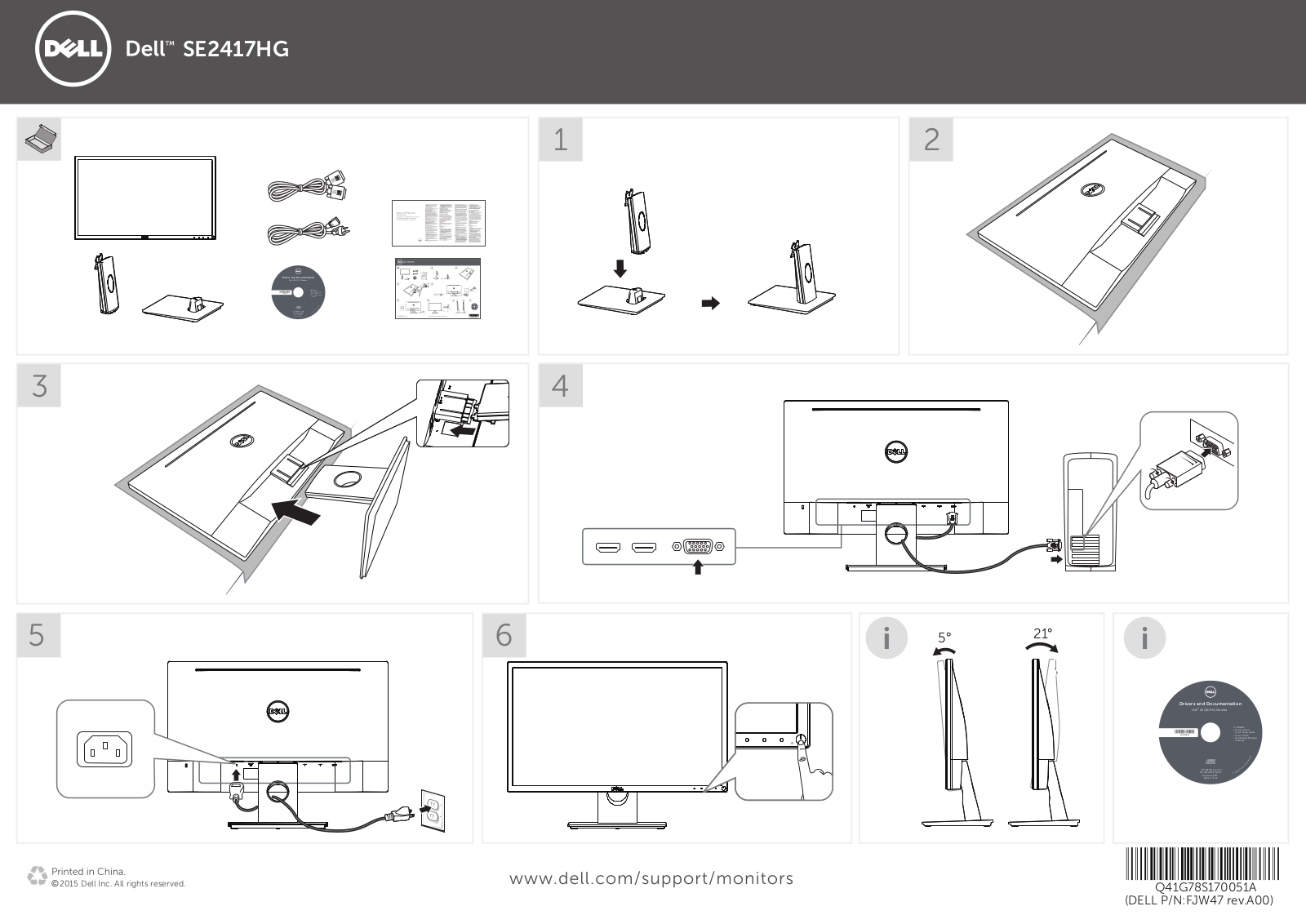 Dell 210-AJYH Quick Start Guide