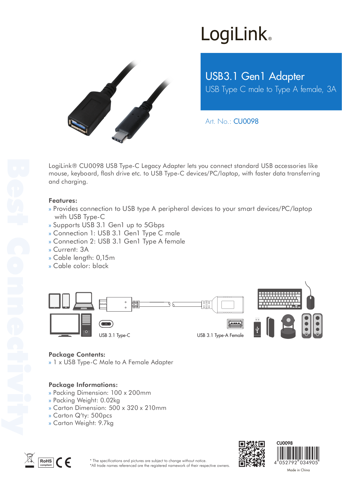 LogiLink CU0098 User Manual - ManualMachine.com