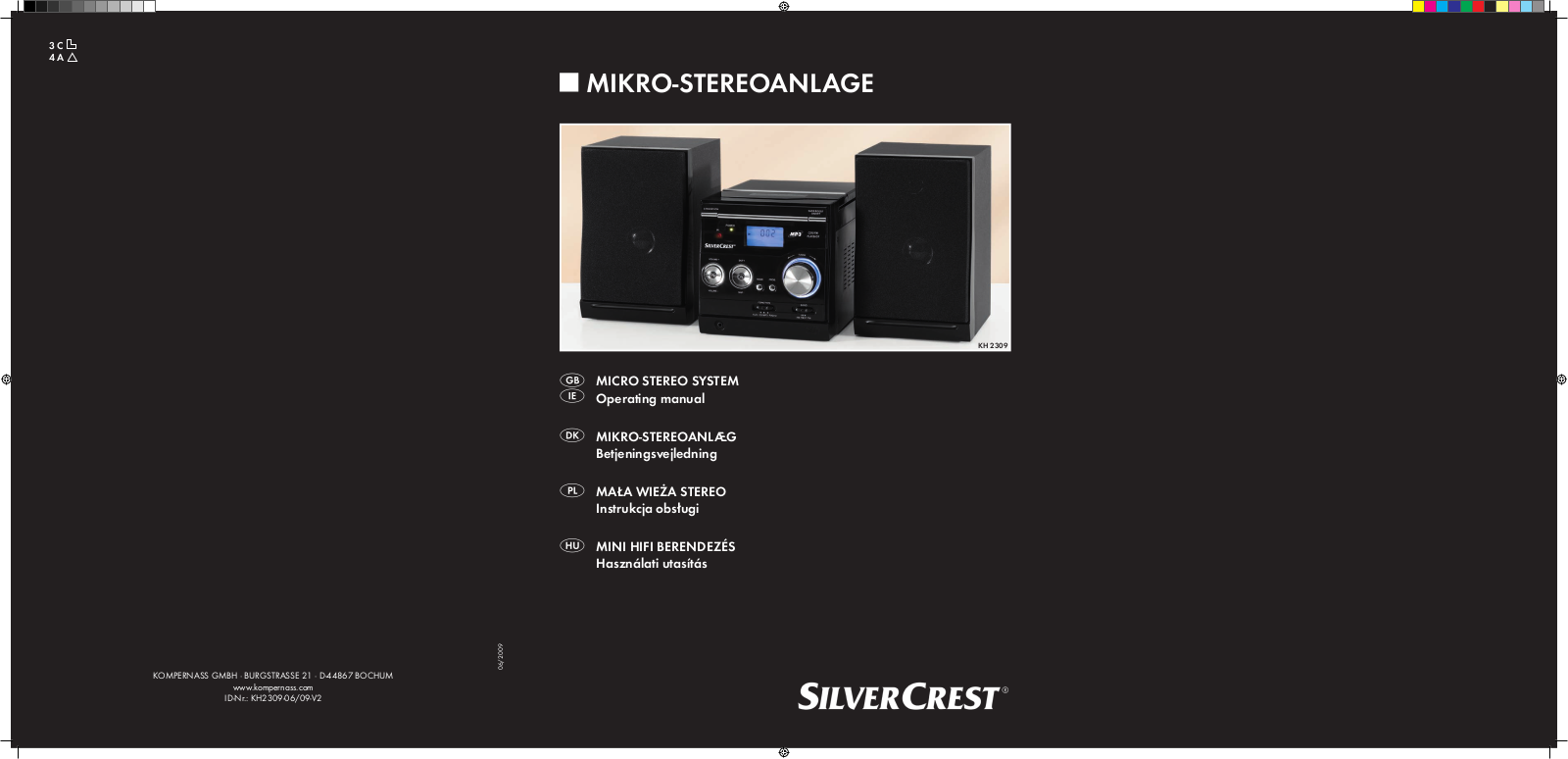 Silvercrest KH 2309 User Manual