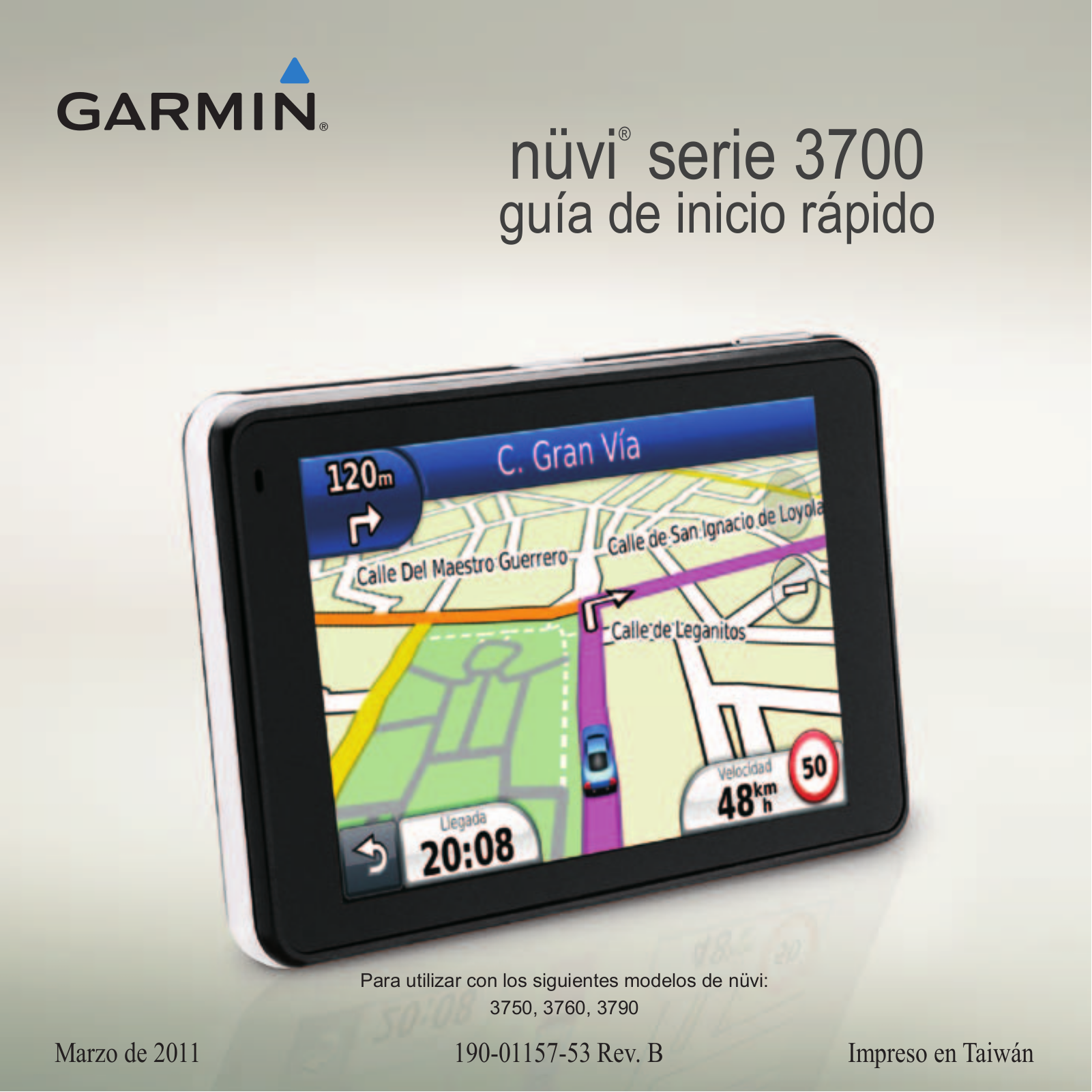 Garmin 3750, 3710, 3700 User Manual