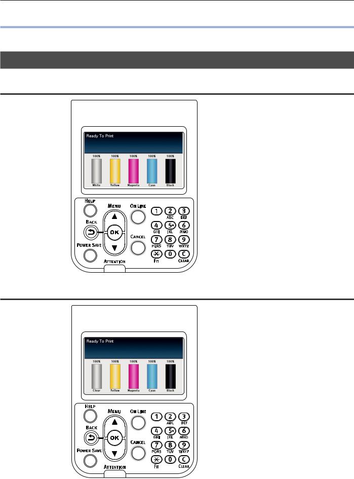 Oki C941, C942, ES9541, ES9542, Pro9541 User manual Separate part Decorative paint manual