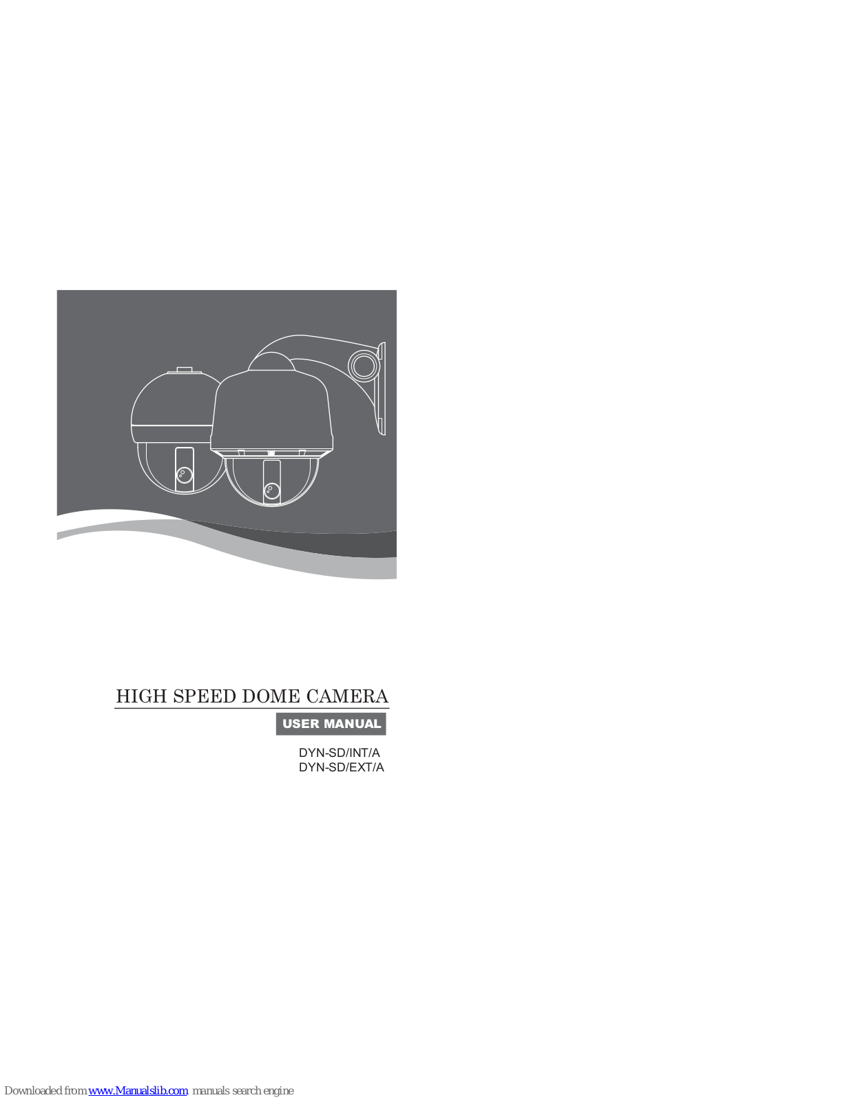 Dynamic CCTV DYN-SD/INT/A, DYN-SD/EXT/A User Manual - ManualMachine.com