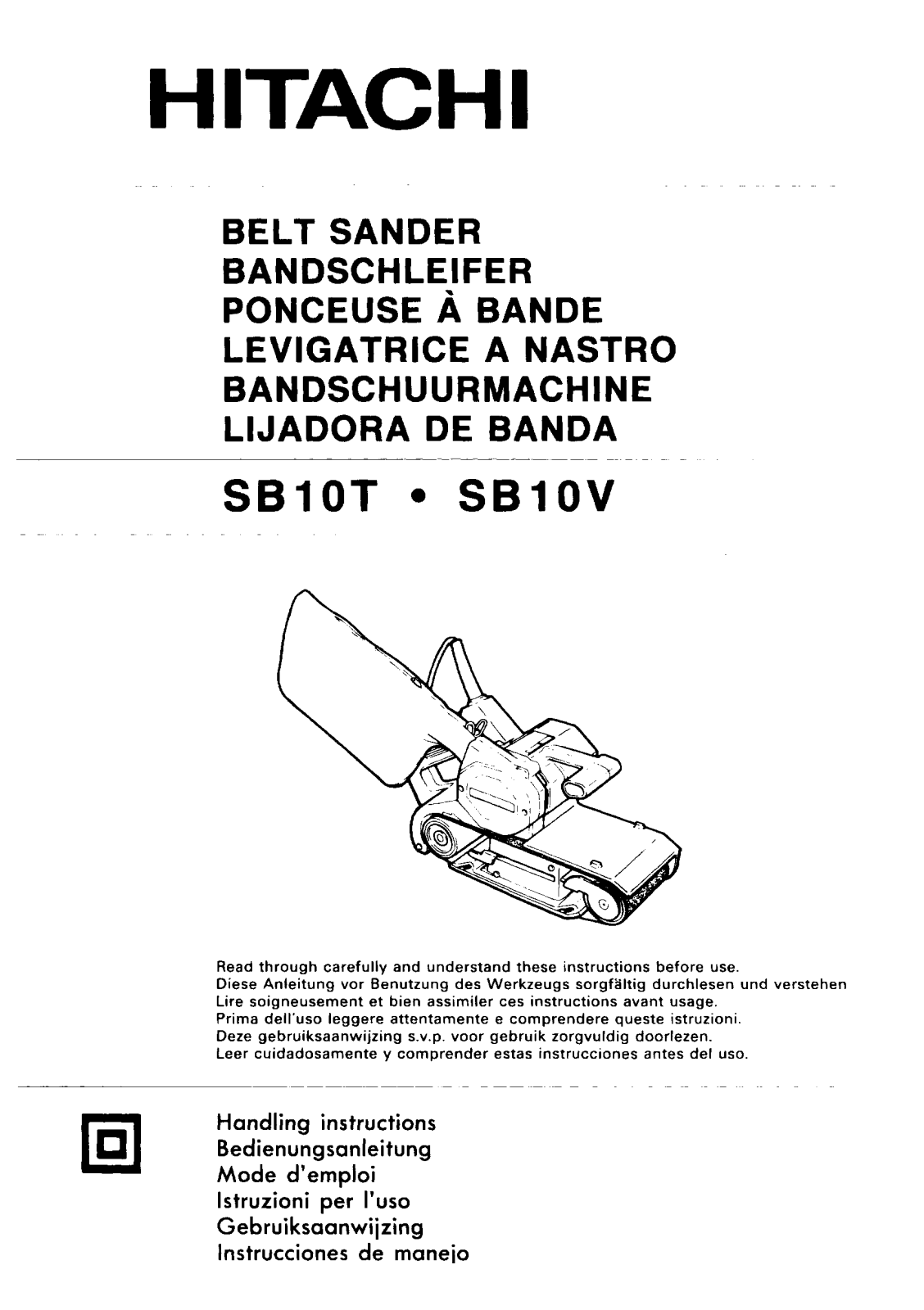 Hitachi SB10T User Manual