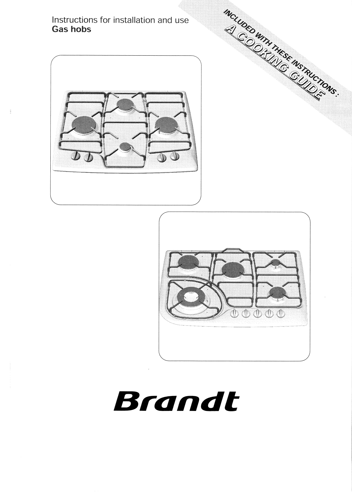 Brandt HMB51X1U1, HFA51X1U, HFA51B1U, HFA51T1U, HMB51B1U User Manual