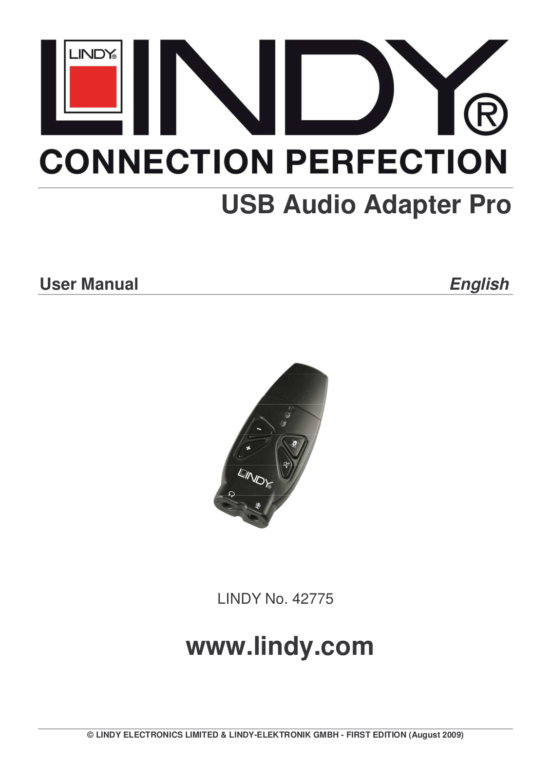 Lindy 42775 User Manual