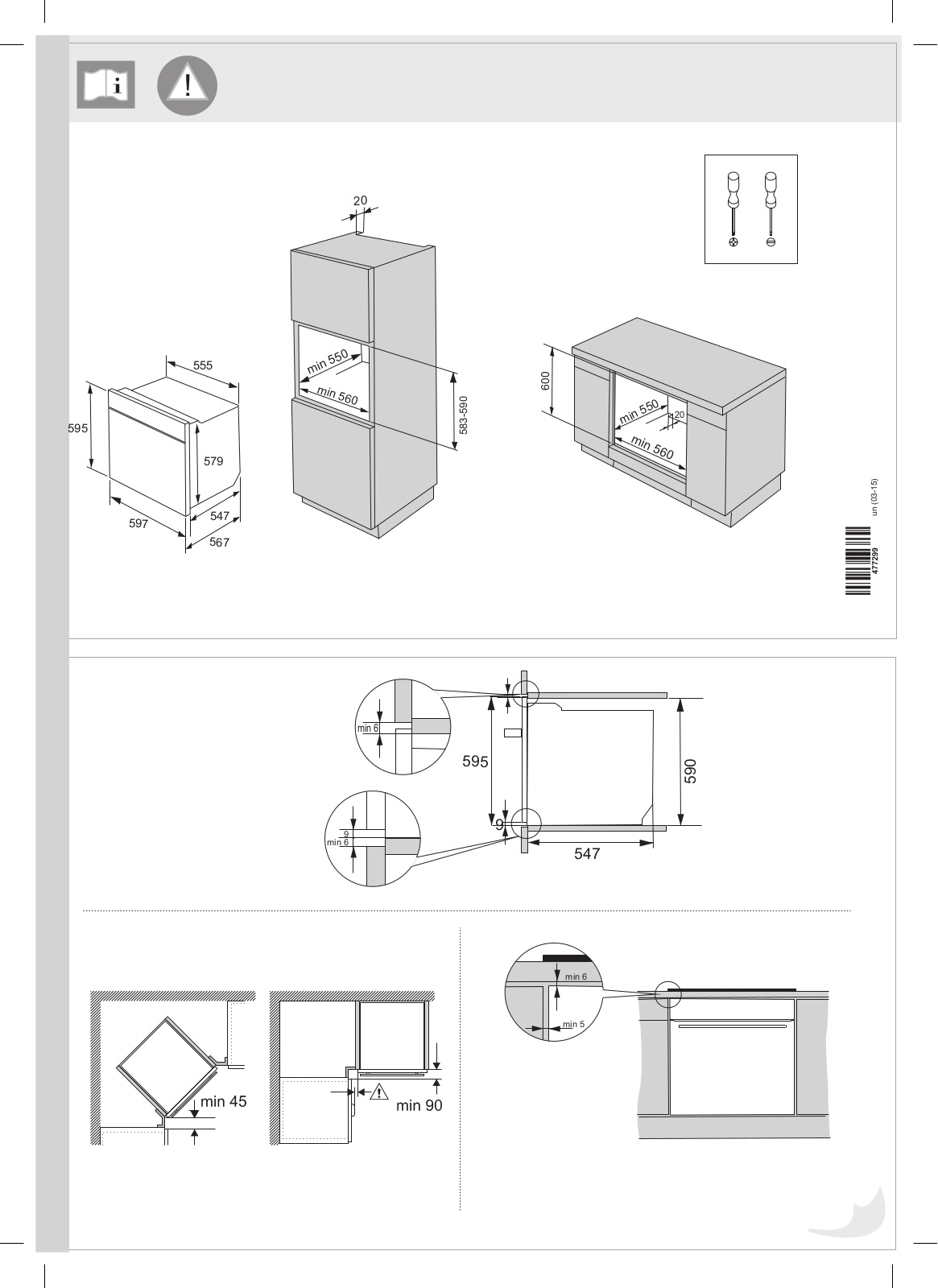 Gorenje BO 615 E10MG, BO 615 E10X, BO 627 INI, BO 637 INB, BO617ST User Manual