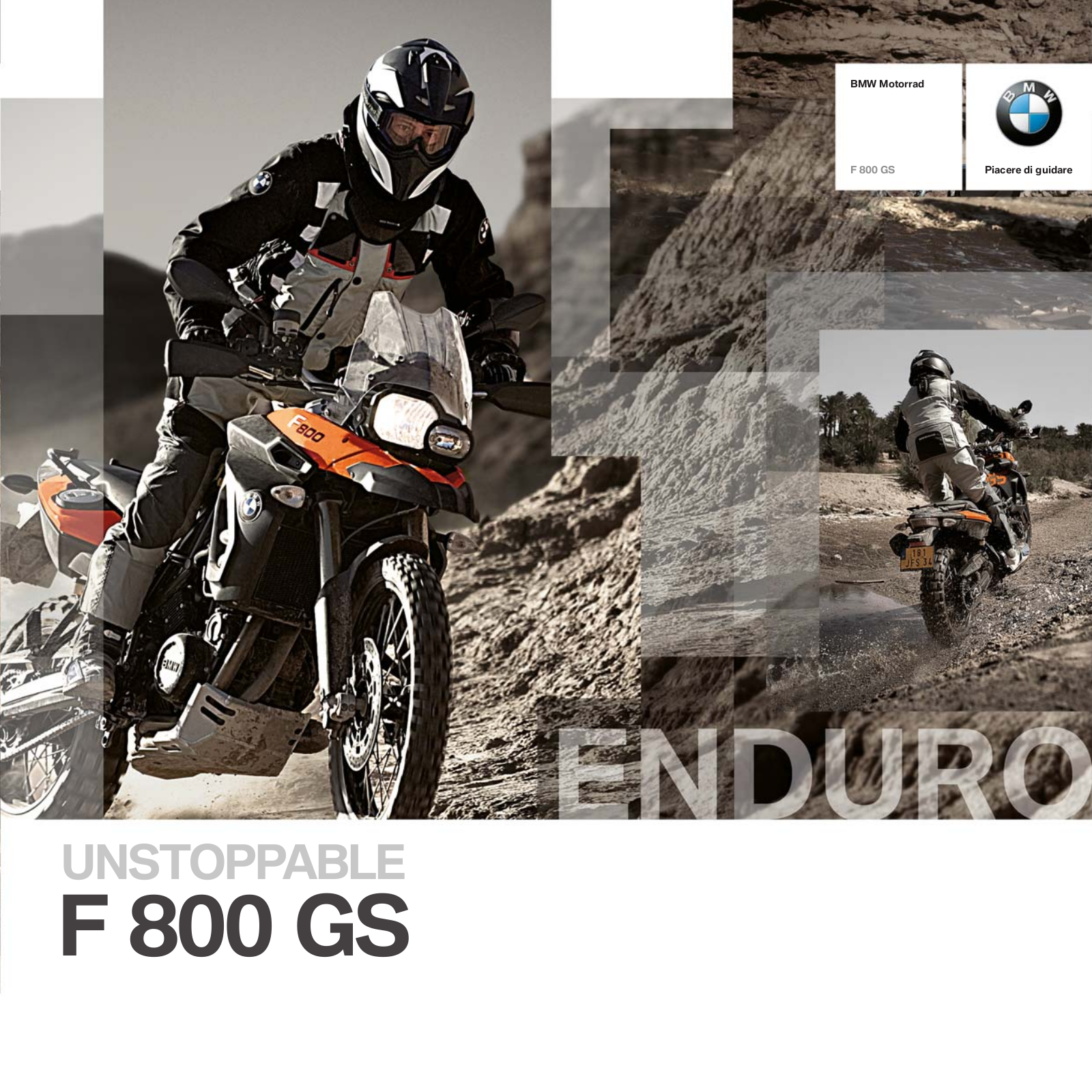 Bmw F 800 GS BROCHURE