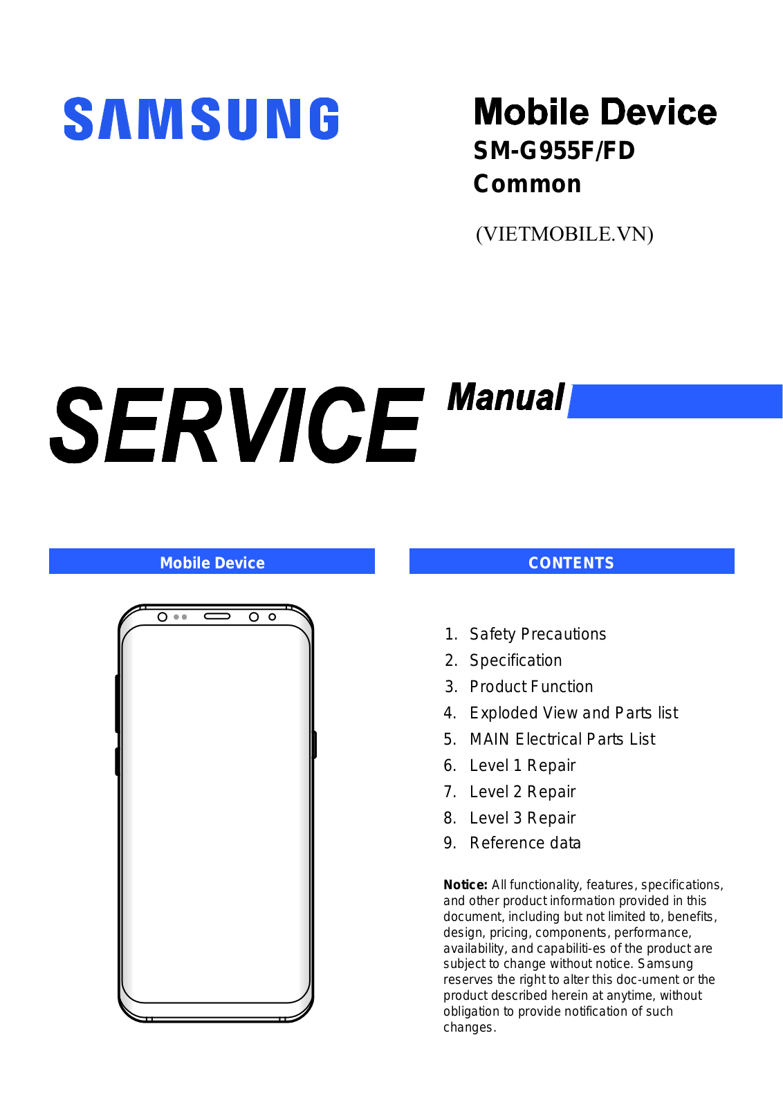 Samsung SM-G955F Common COVER