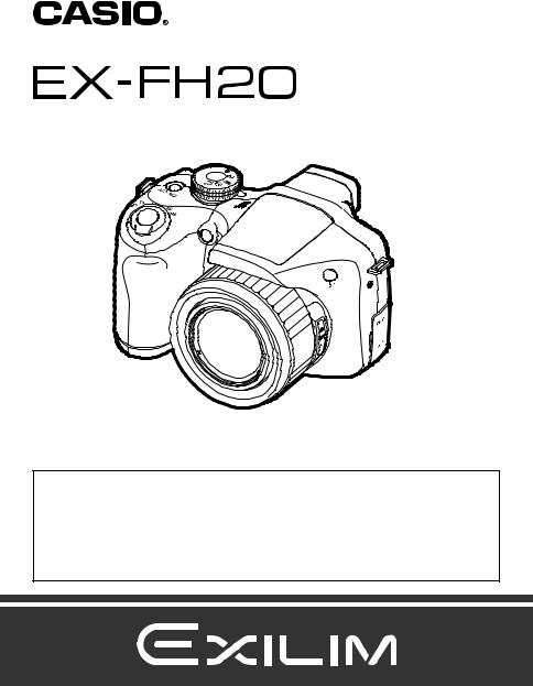 Casio EXILIM EX-FH20 User Manual
