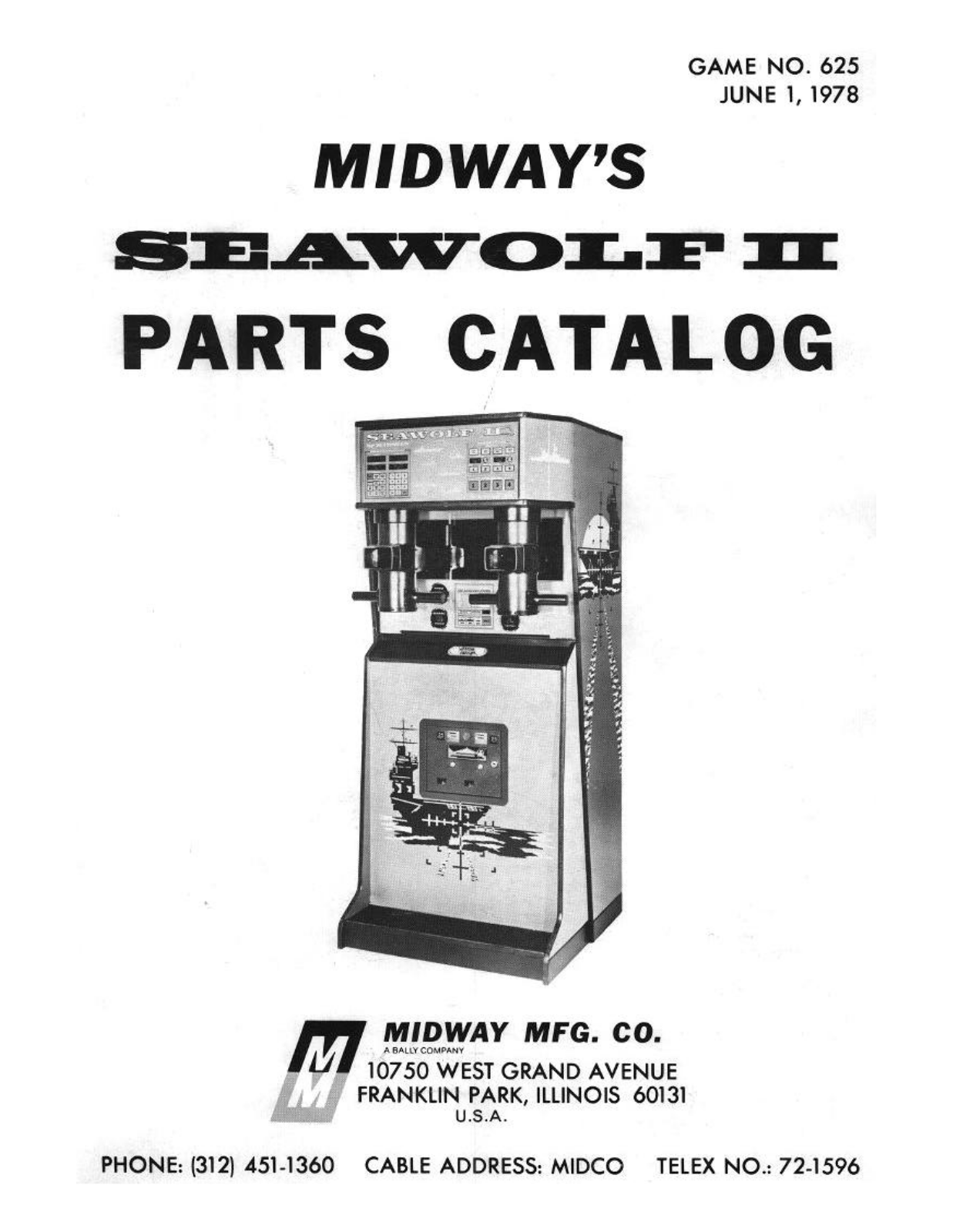 Midway Sea Wolf II User Guide