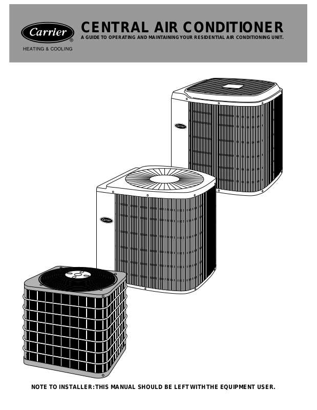 carrier-38ckc036-38ckc-38ckc048-38ckc042-user-manual