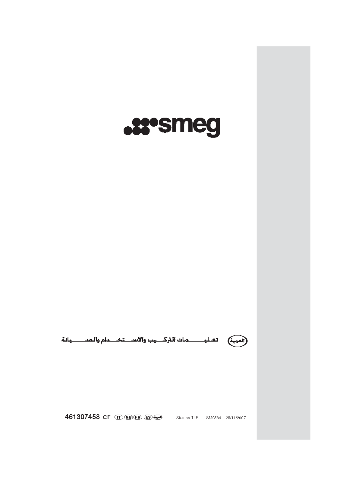 Smeg LB502 User manual