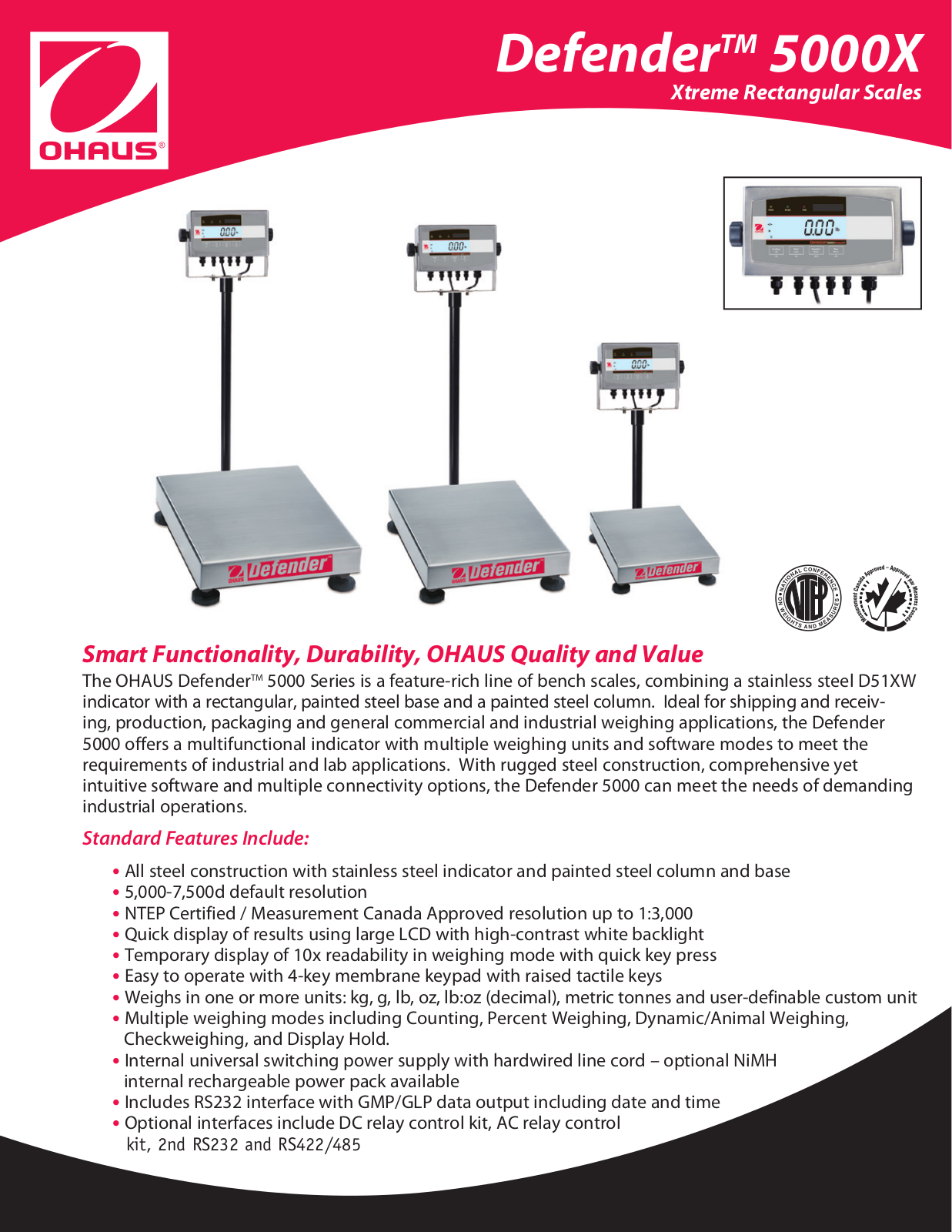 Penn Scale D51XW100HL2 User Manual