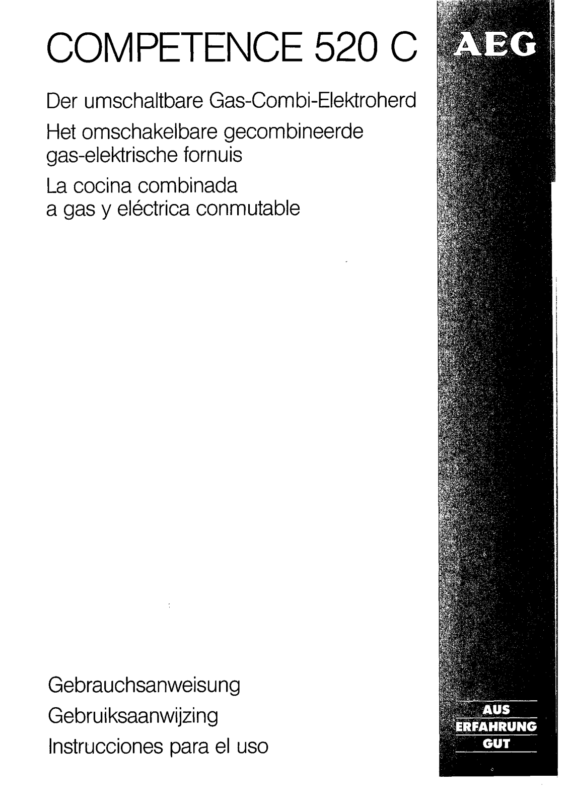 AEG COMPETENCE 520C User Manual