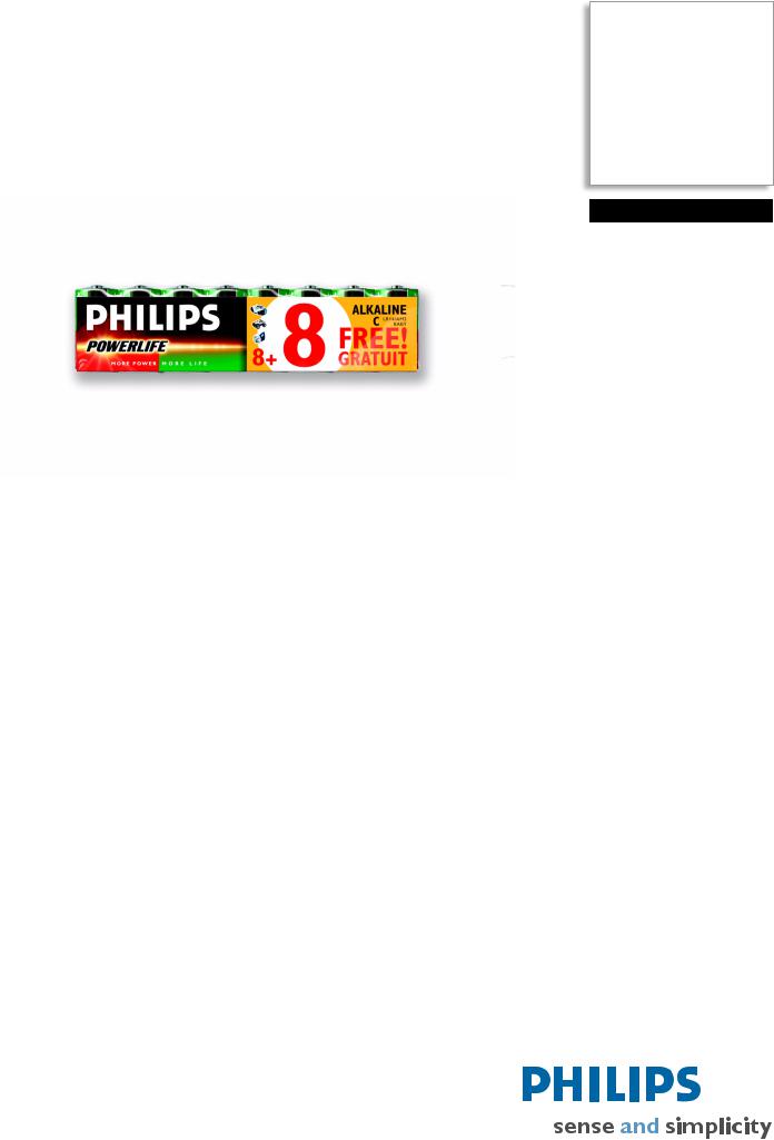 Philips LR14PS16A User Manual