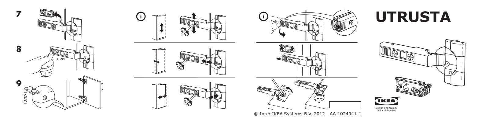 Ikea 40282658 Assembly instructions