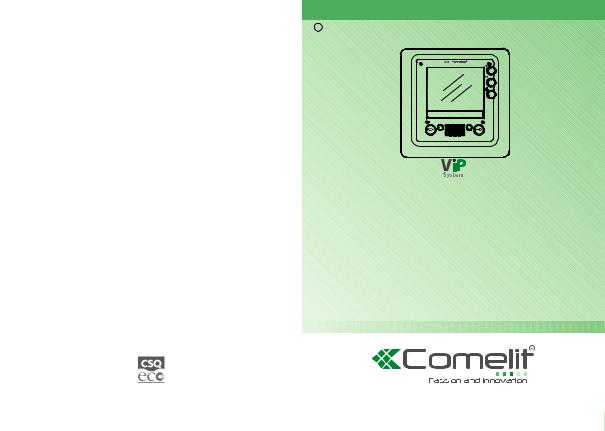 Comelit 6304H User Manual