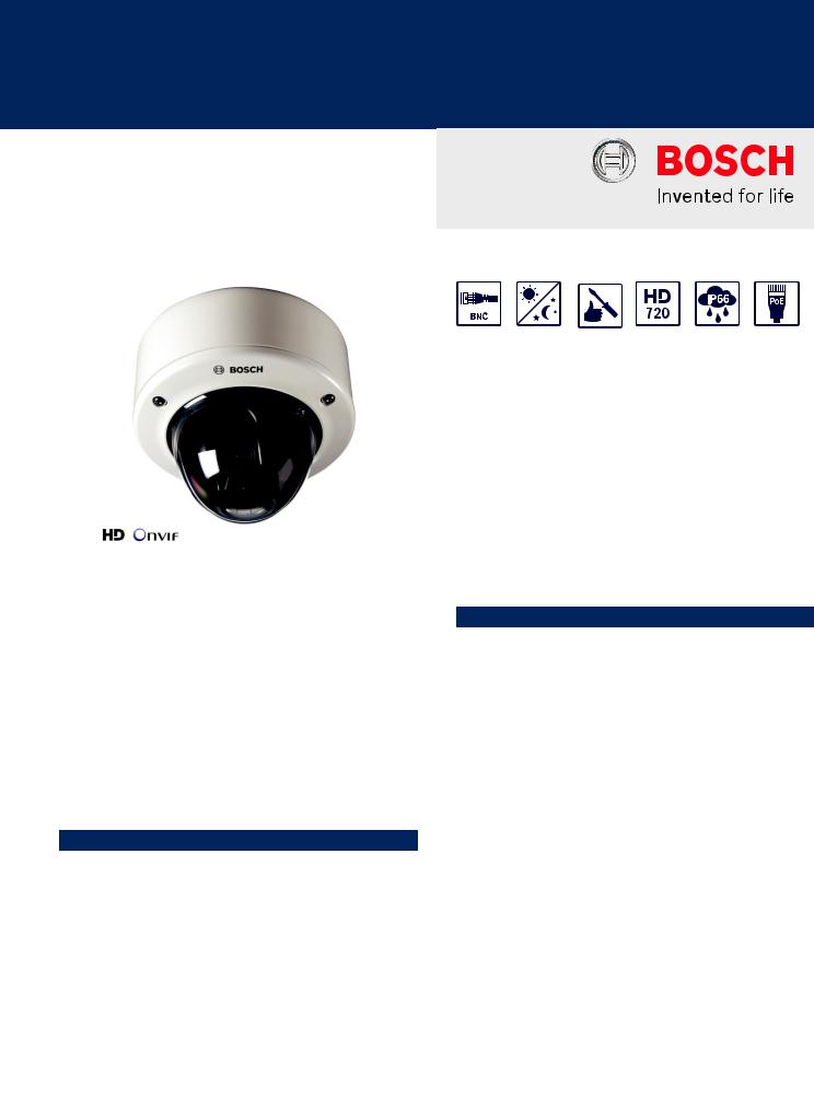 Bosch NIN-733-V03IPS, NIN-733-V10IP, NIN-733-V10P, NIN-733-V10PS Specsheet