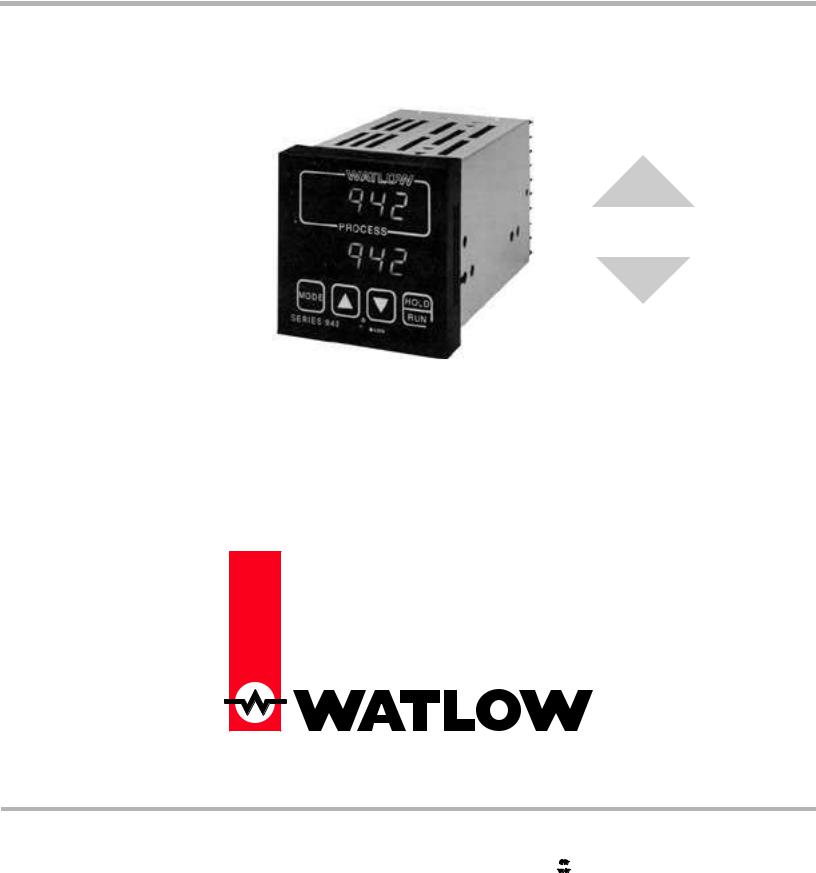 Watlow 942 User Manual