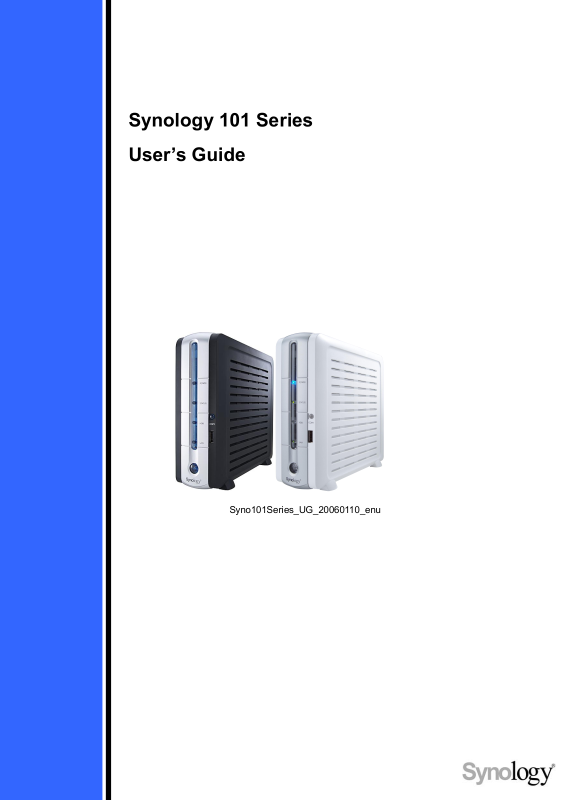 Synology 101 Series, DS-101g+, DS-101j User Manual