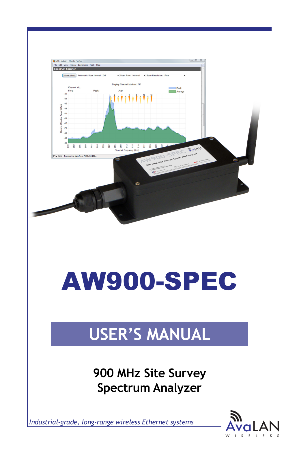 AvaLAN Wireless AW900 User Manual