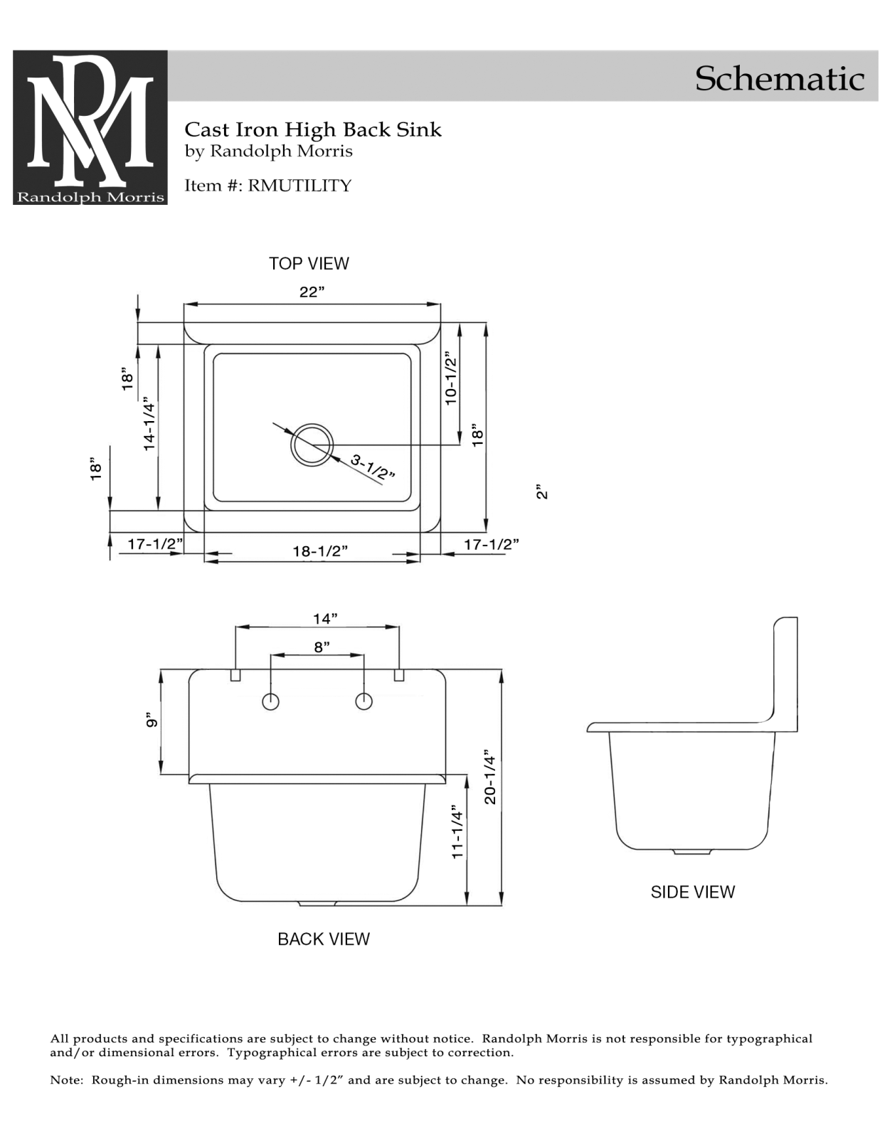 Chevington CVTN1119 Specifications - ManualMachine.com