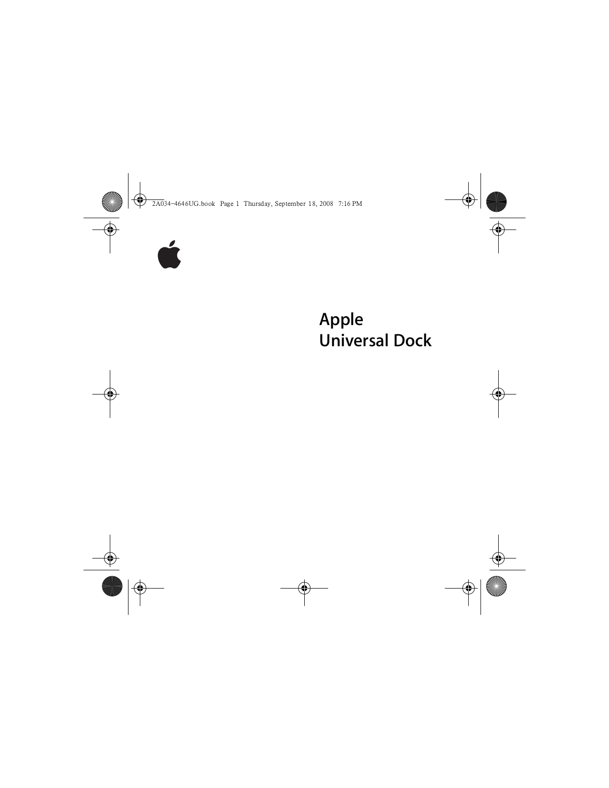 Apple Universal Dock User Guide