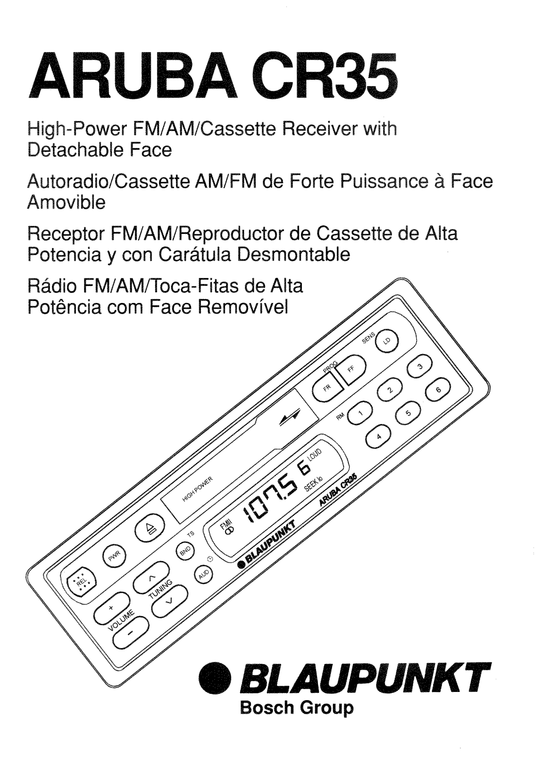 Blaupunkt CR35 User Manual