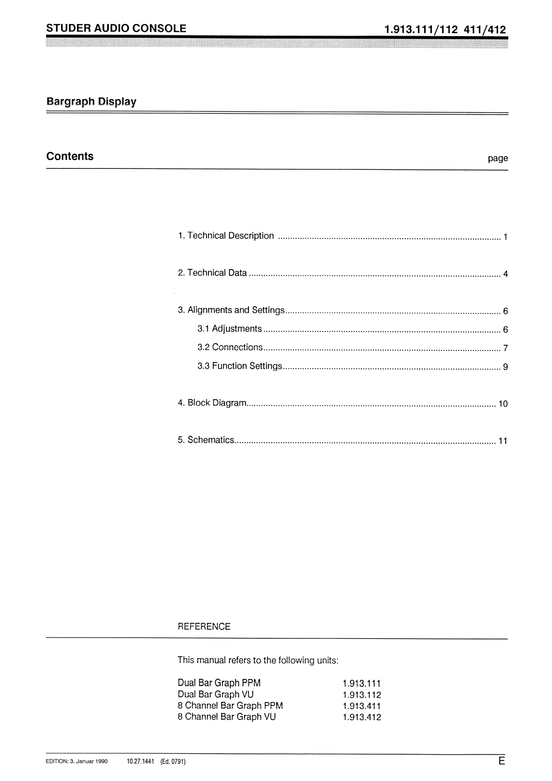 Studer 1913111 User Manual