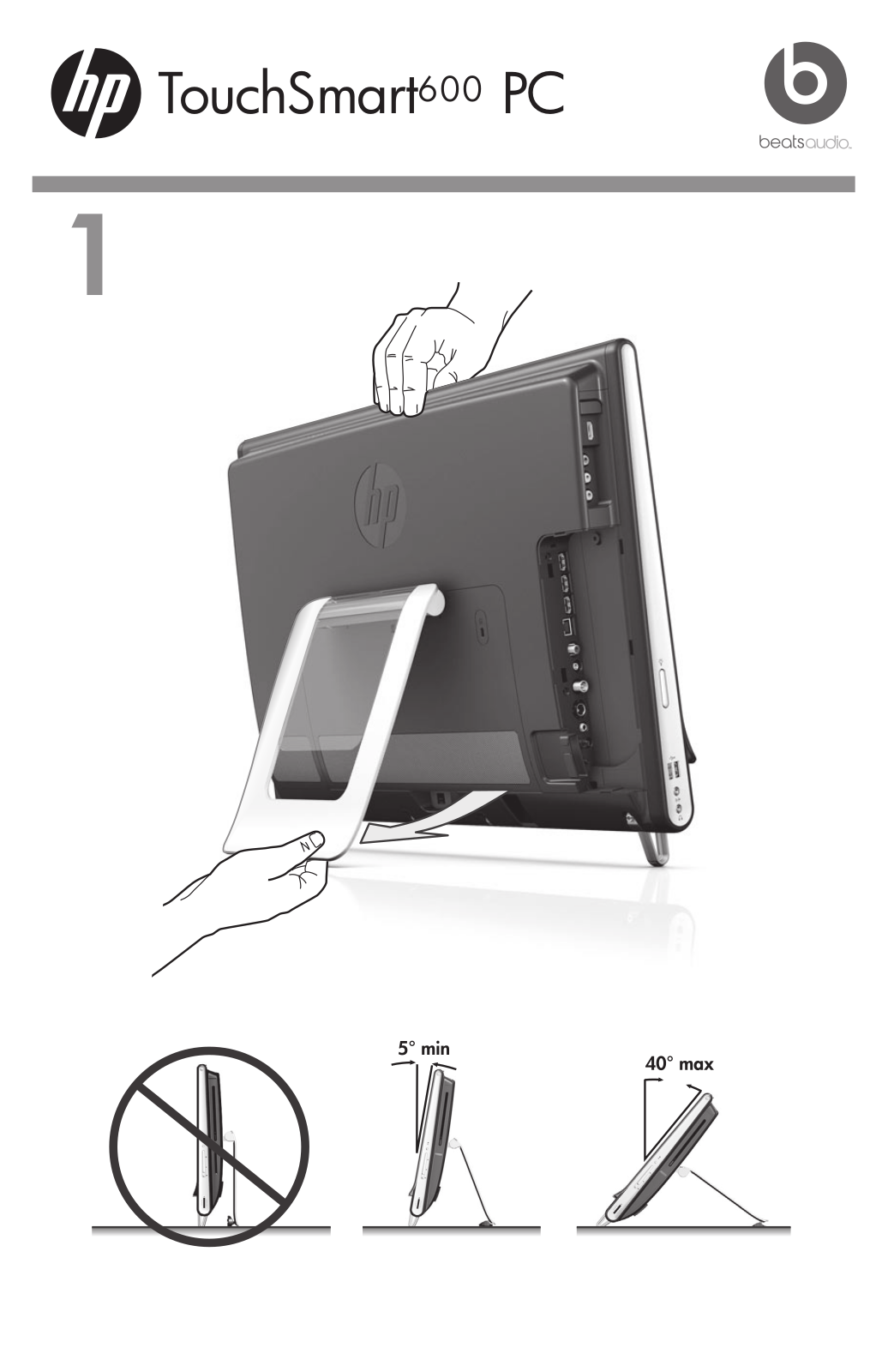 COMPAQ TOUCHSMART 600 User Manual