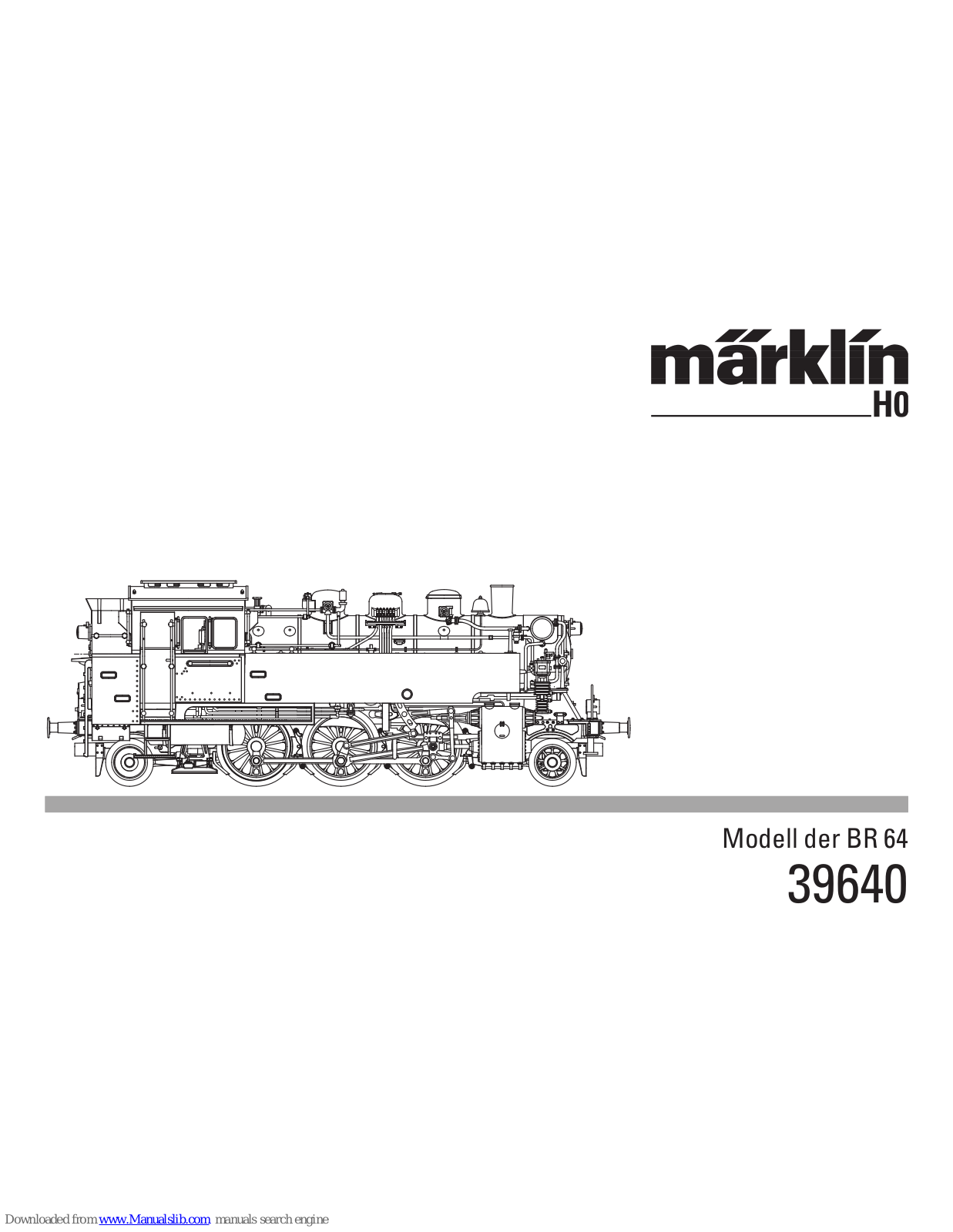 marklin 39640, 39646 User Manual - ManualMachine.com