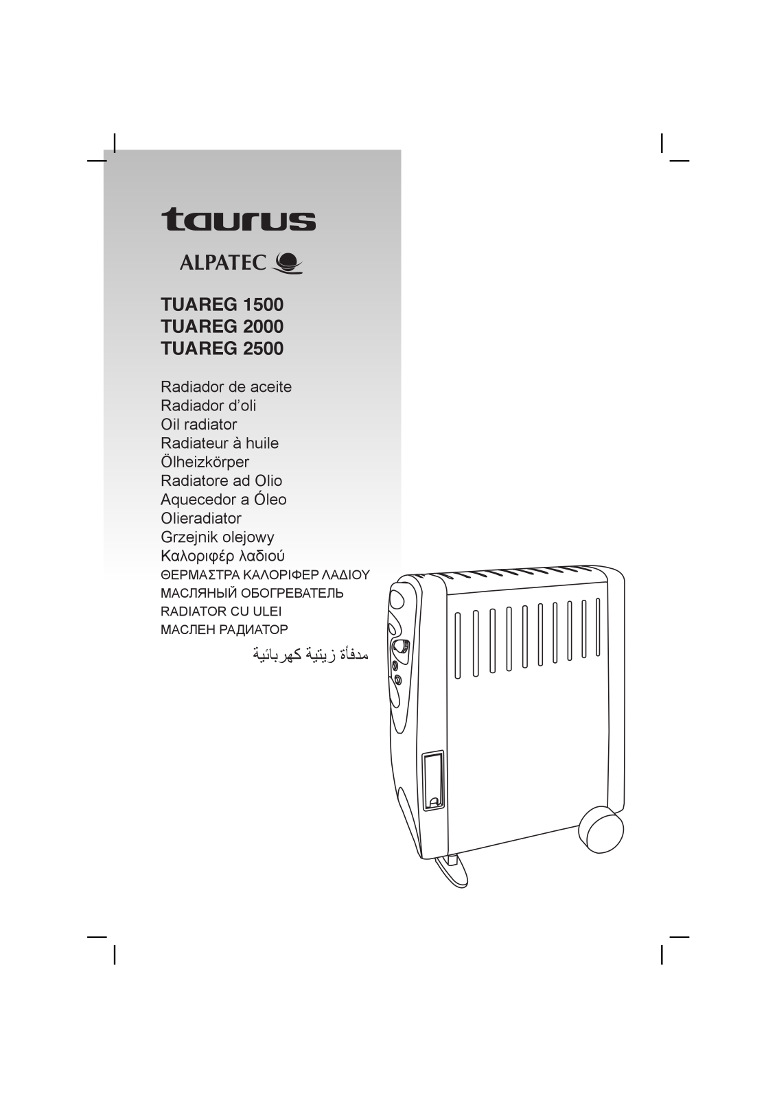 Taurus TUAREG 1500, TUAREG 2000, TUAREG 2500 User Manual