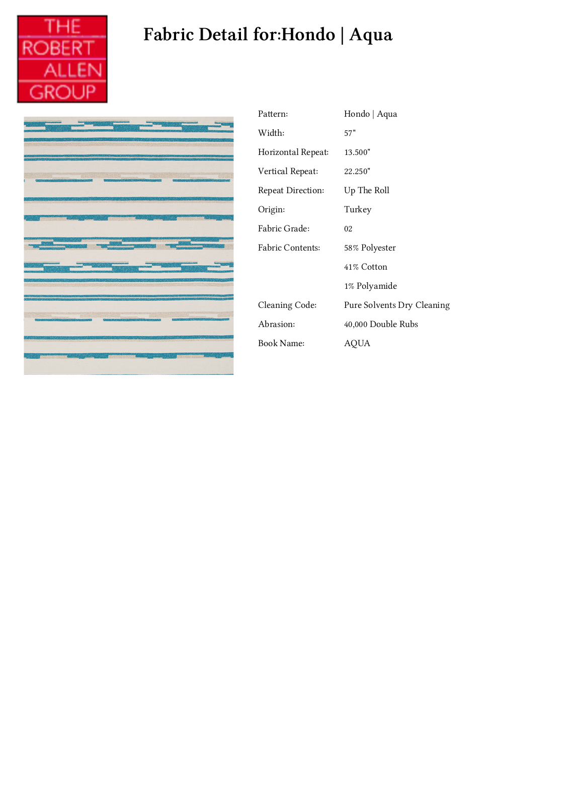 Robert Allen RALF1766 Specifications - ManualMachine.com