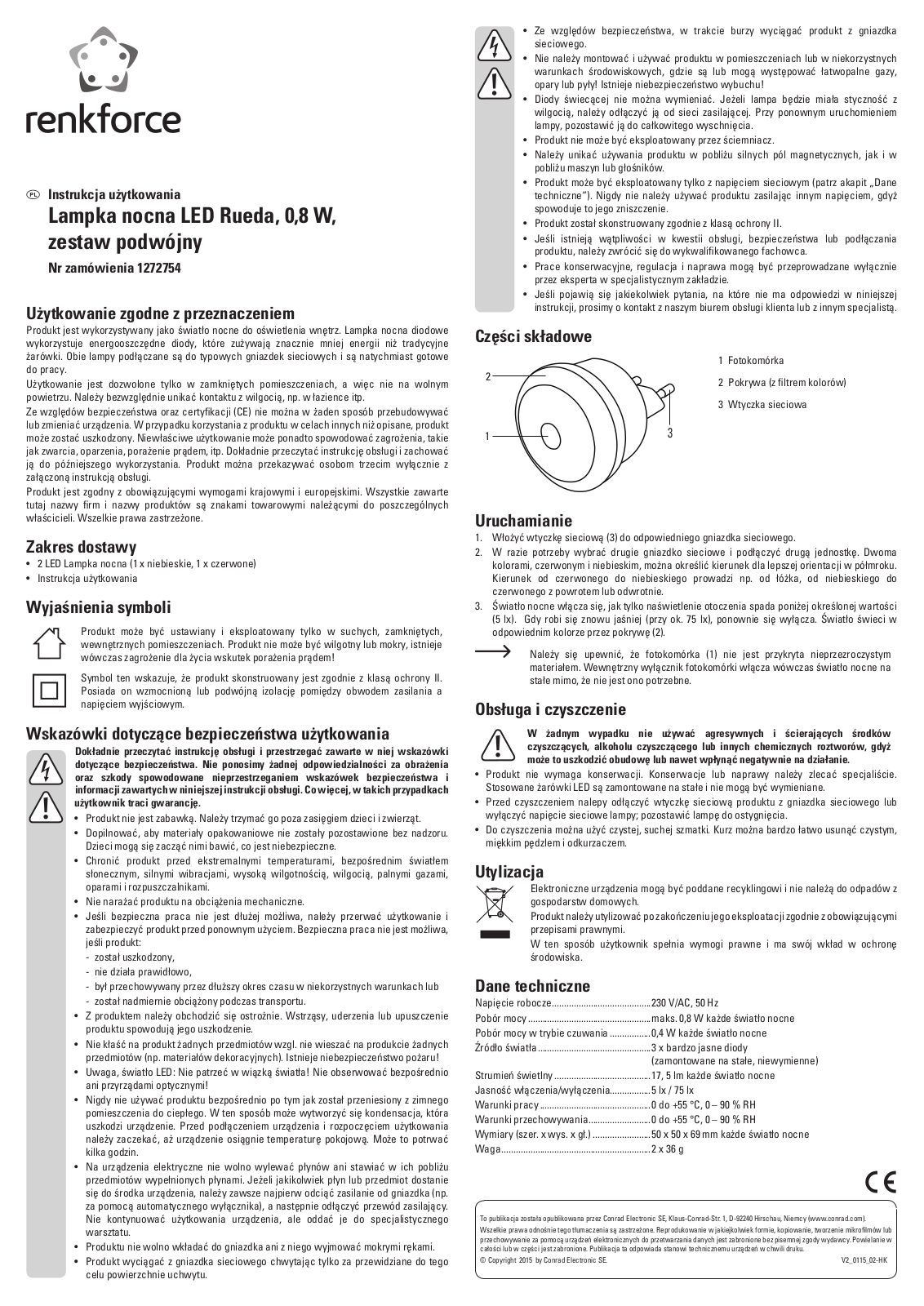 Renkforce EMN100X2 User guide