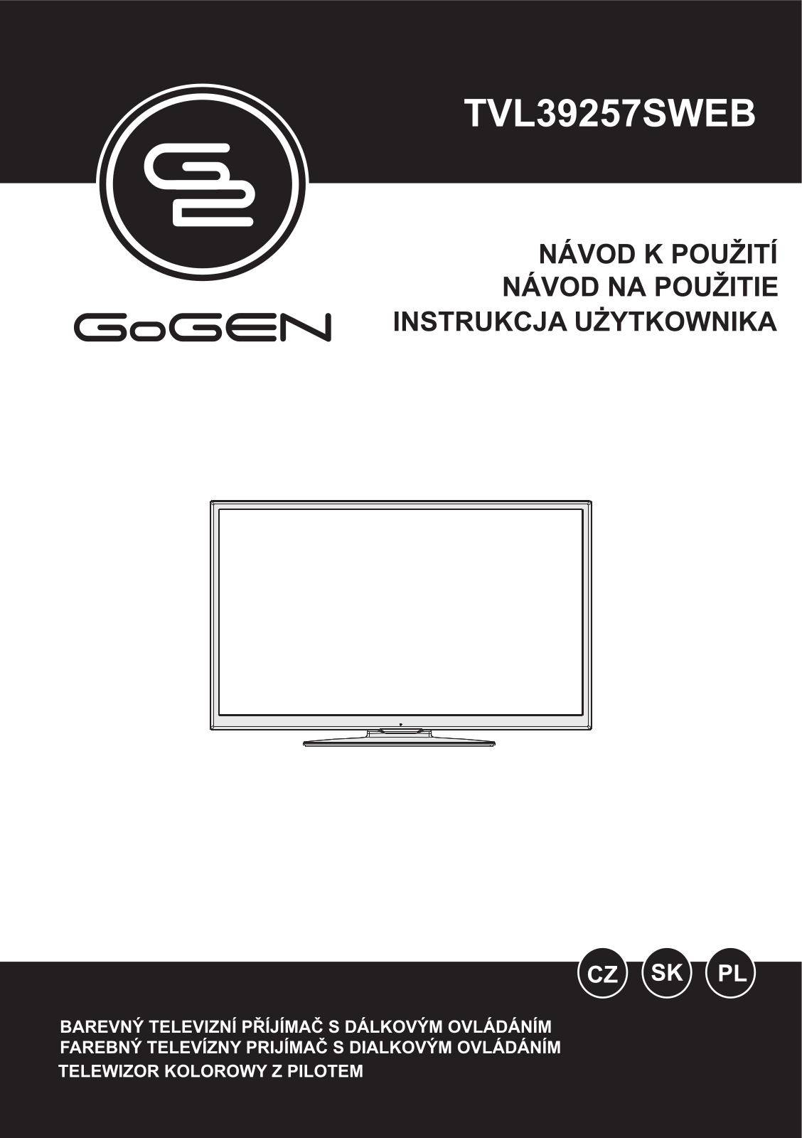 GoGEN TVL 39257 SWEB User Manual