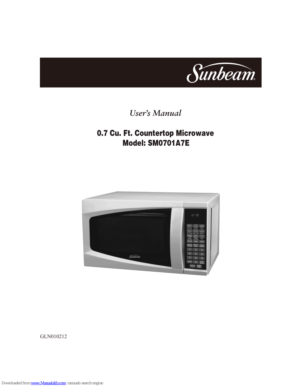 Sunbeam SM0701A7E User Manual - ManualMachine.com