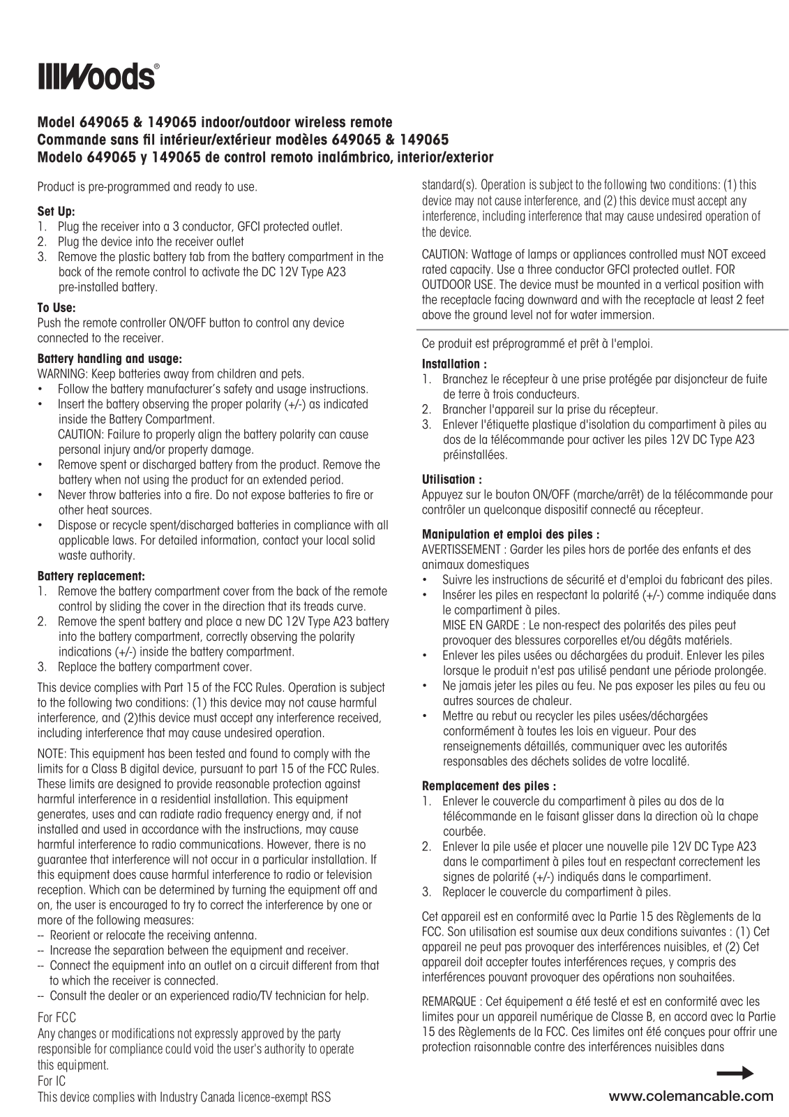 KAB Enterprise TR 009 1B User Manual