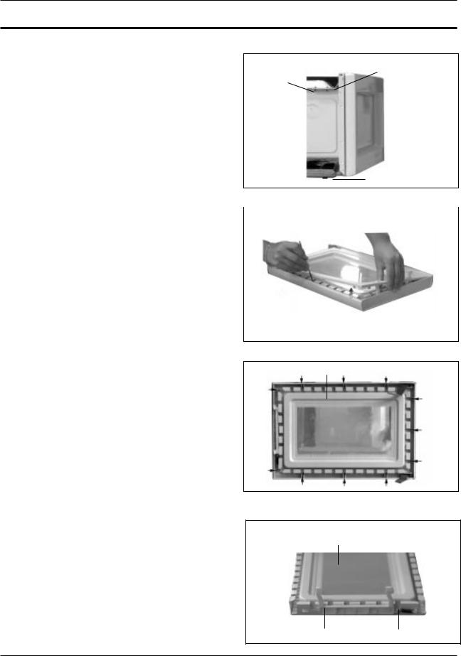 Samsung MW6574W, MW6574W-THT Disassemble