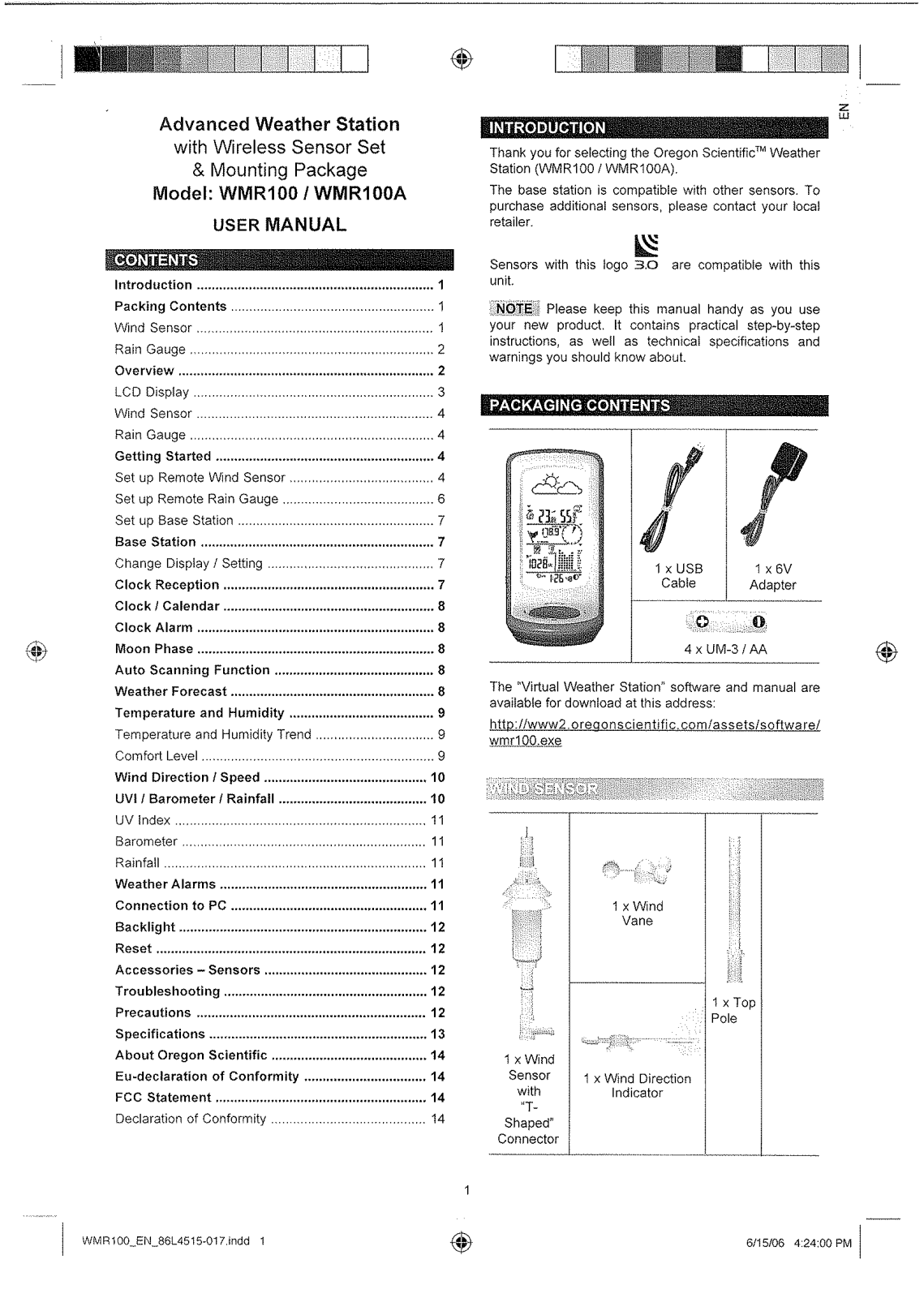 IDT Technology WTGR800 01, PCR800 01 User Manual