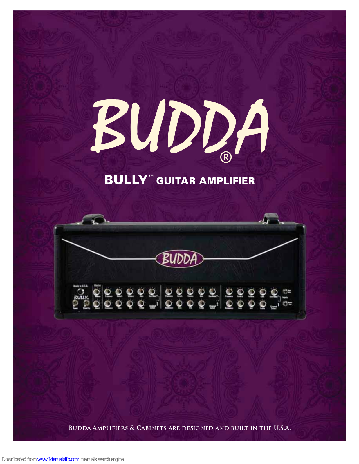Budda BULLY User Manual - ManualMachine.com