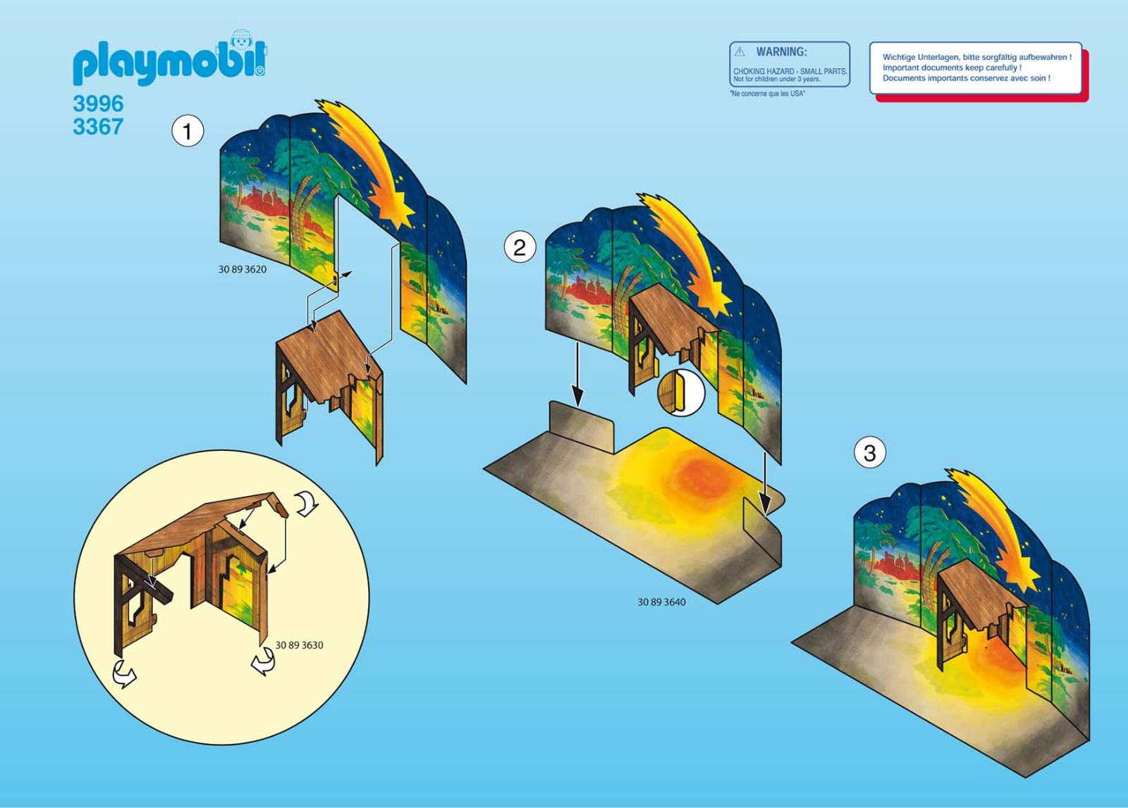 Playmobil 3996 Instructions